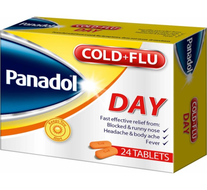 PANADOL COLD and FLU DAY 24'S 84038