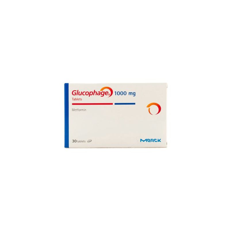 GLUCOPHAGE XR 1000MG - 30TAB
