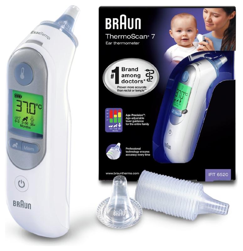 Braun EAR Thermoscan-7  Irt 6525