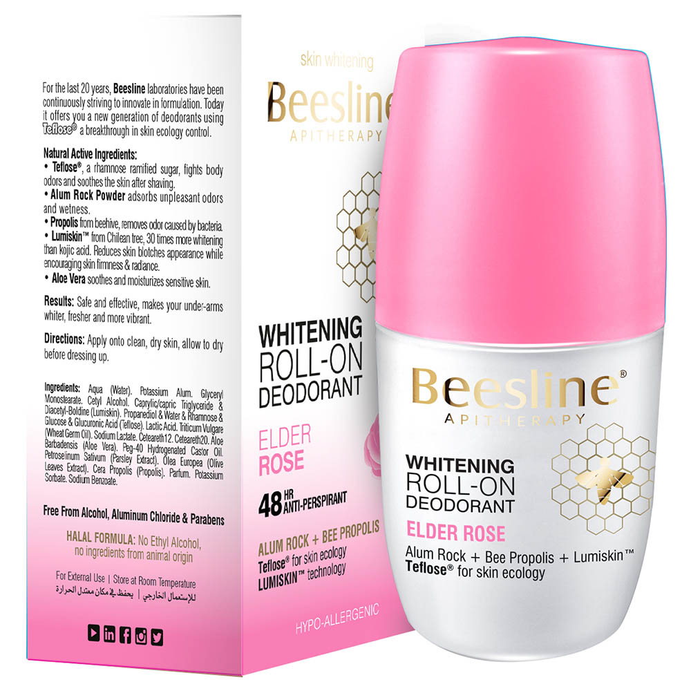 BEESLINE ROSE DEO ROLL-ON 5542