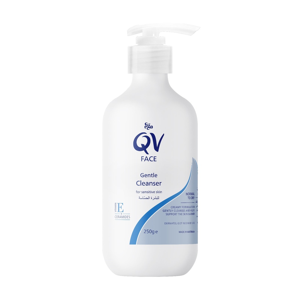 QV FACE GENTLE CLEANSER PUMP 250ML