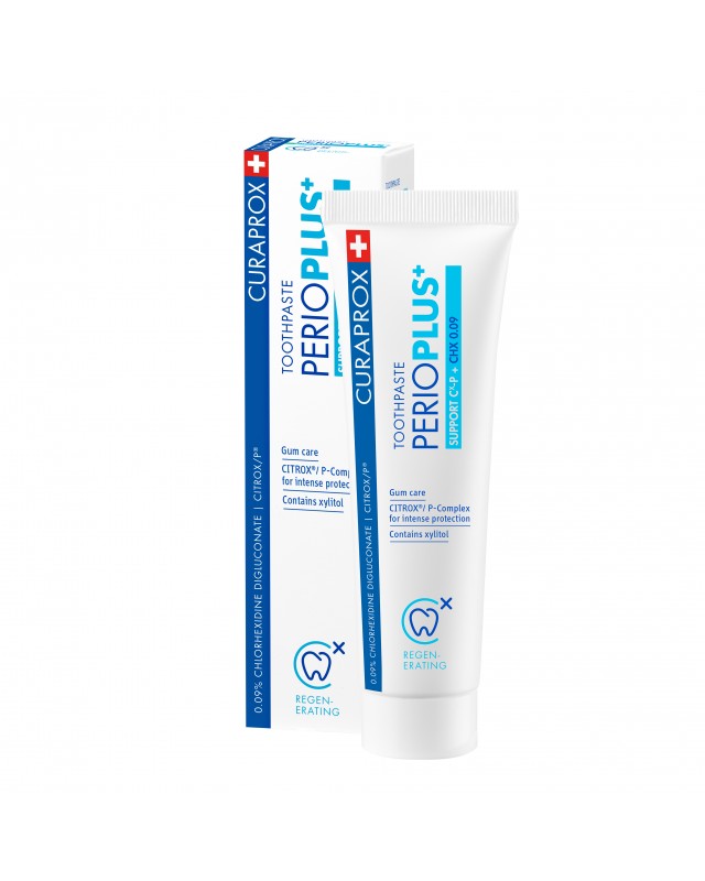 Curaprox Perio Plus Support Chx 0.09% معجون أسنان 75 مل