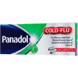 [G00771] PANADOL COLD and FLU green 24'S 84051