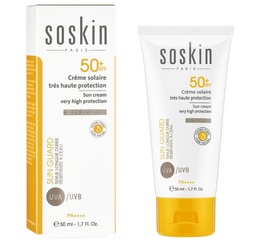 [G02668] كريم واقي من الشمس SOSKIN SPF 50+ 50 مل