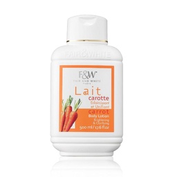 [G08309] FAIR AND WHITE LAIT CARROT Body Lotion 485Ml