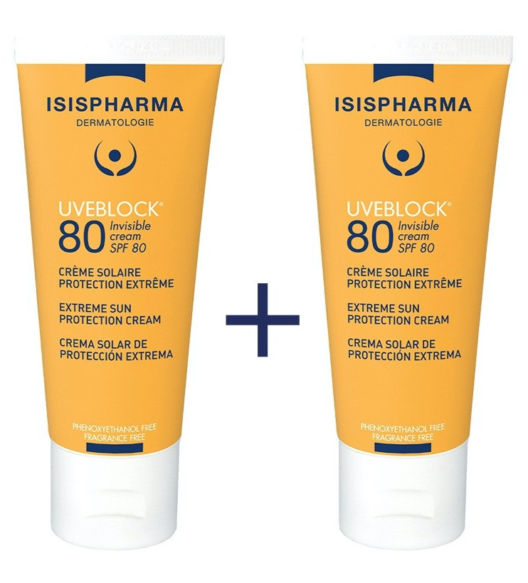ISISPHARMA Uveblock Invi Spf 80 Cre 40 Ml Offer