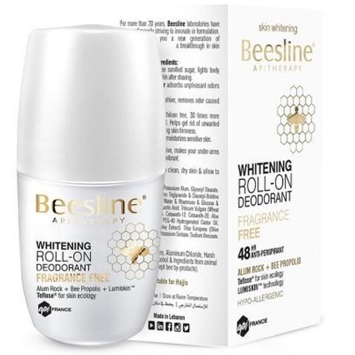 BEESLINE WHITE DEO ROLL ON FRA.FREE 48HR 50ML 5541