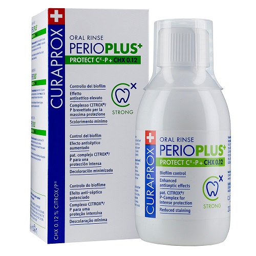 CURAPROX PERIO PLUS PROTECT STRONG CHX 0.12%M/WASH 200 ML